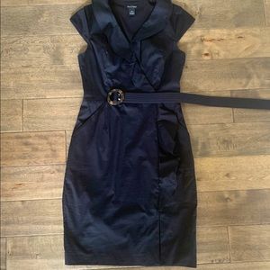 EUC - White House Black Market Dress & Belt